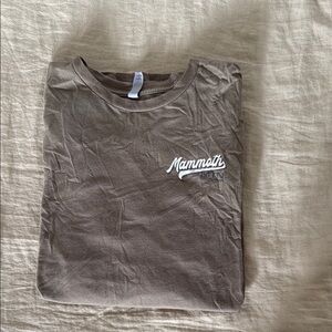 Next Level Apparel Brown Short Sleeve Tee